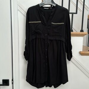 Zara black dress